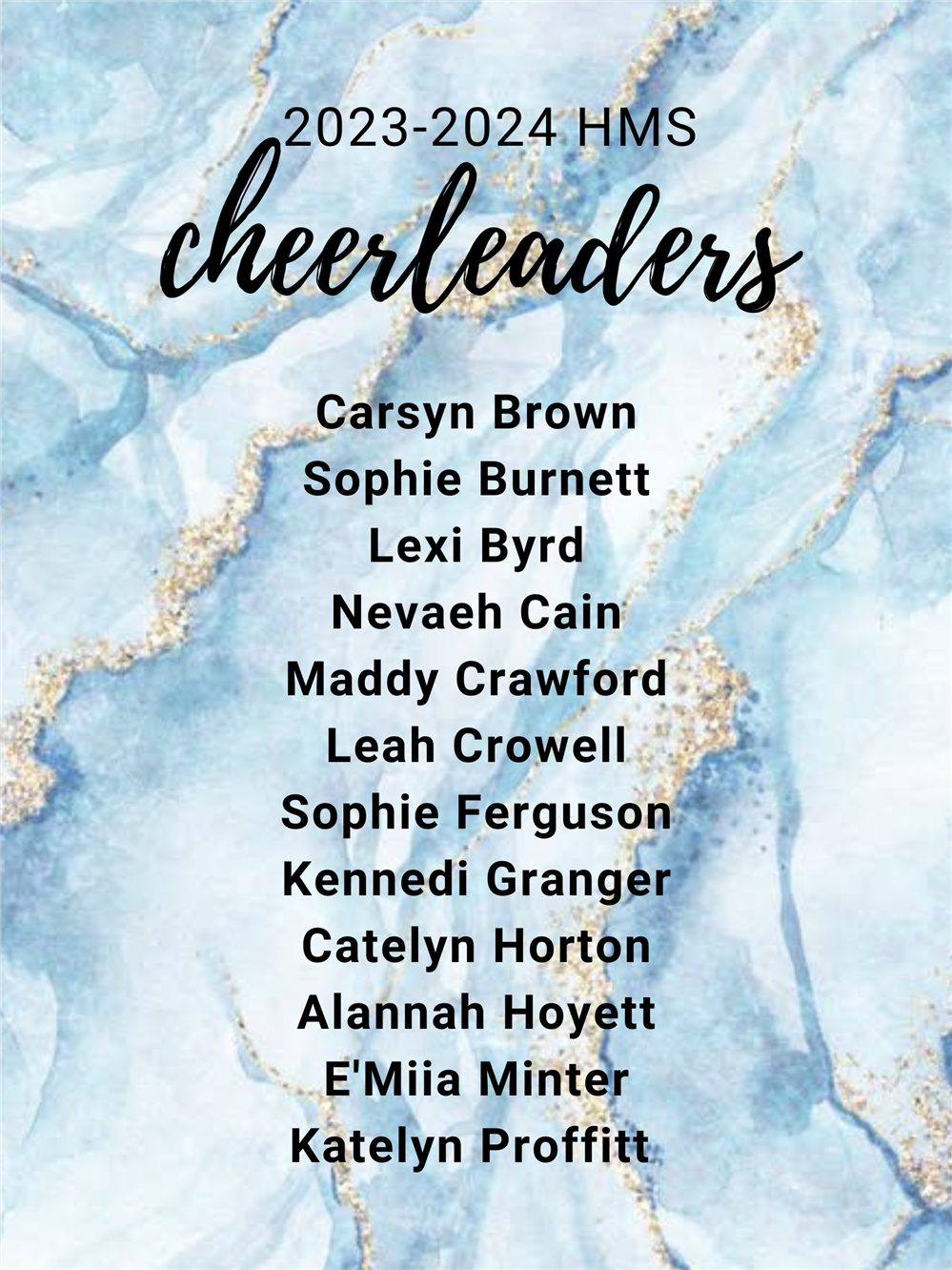 22-23 HMS Cheerleaders